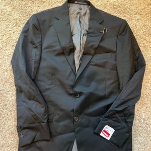 Hart Schaffner Marx Black Blazer 40R